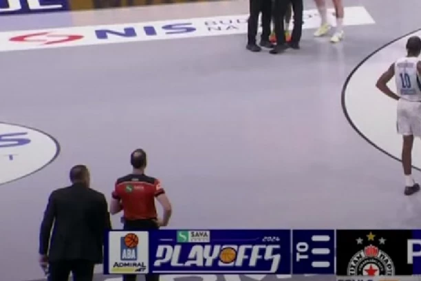SPORTSKI DIREKTOR PARTIZANA PREUZEO PRAVDU U SVOJE RUKE: Detalj koji je mnogima promakao! Zoran Savić sugeriše sudijama da isključe Ferela! (VIDEO)