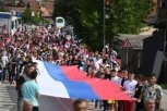 SRPSKA TROBOJKA SE VIORI U LEPOSAVIĆU: Građani na Kosovu slave Svetog Vasilija Ostroškog!