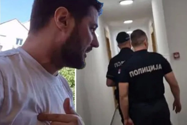 POLICIJA UPALA KOD LUNE I MARKA! Miljković GAĐAO komšije: Odgovaraću za to!