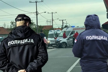 UDES KOD OBRENOVCA: Troje povređenih! (FOTO+VIDEO)