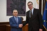 "RUSIJA POŠTUJE NAŠ SUVERENITET U POGLEDU NEDZAVISNE POLITIKE" Predsednik Vučić se sastao sa Bocan-Harčenkom! (FOTO)