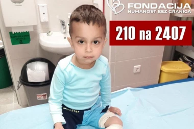 Pomozimo Kristijanu slanjem 210 na 2407!