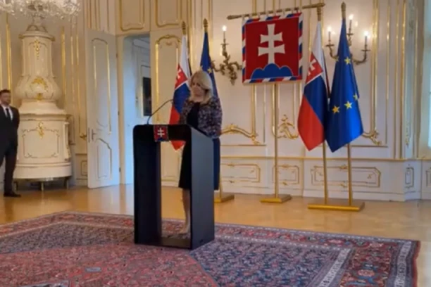 PREDSEDNICA SLOVAČKE NA IVICI SUZA! Izašla na konferenciju, njene reči paraju SRCA! "Molim vas, hajde da prekinemo..." (VIDEO)