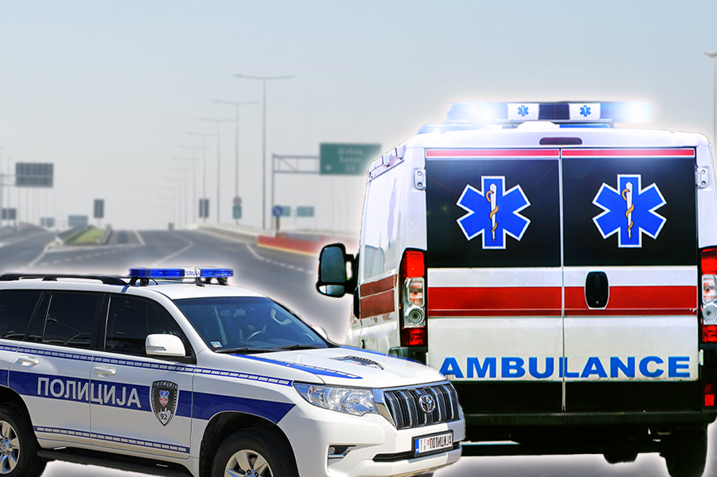 UNIŠTENI KAMIONI STOJE U ZAUSTAVNOJ TRACI! Težak sudar šlepera na auto-putu kod Uba! (VIDEO)