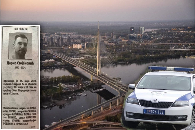 "OTIŠAO SI IZ NAŠEG ŽIVOTA, ALI NE I SRCA!" Prijatelji i porodica se opraštaju od radnika "Vodovoda" koji je poginuo na Mostu na Adi - UMRO NA SVOJ ROĐENDAN! (FOTO)