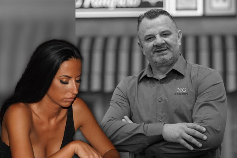 Aleksandra Tadić Cipka sa mužem