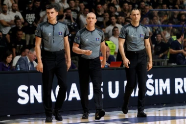 POZNATO KO ĆE DELITI PRAVDU U TREĆOJ UTAKMICI ZVEZDE I PARTIZANA: Na parketu Srbin, Slovenac i Hrvat!