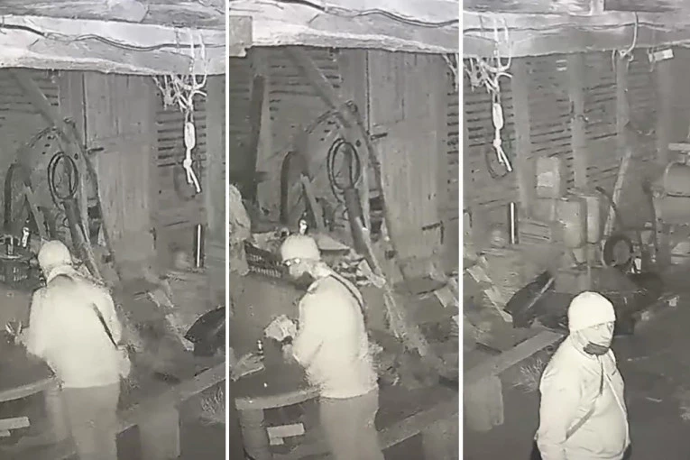 AKO PREPOZNATE OVOG ČOVEKA ODMAH JAVITE POLICIJI! Ojadio privatnu firmu, pokrao laptopove i mobilne uređaje - šteta hiljade evra! (VIDEO)