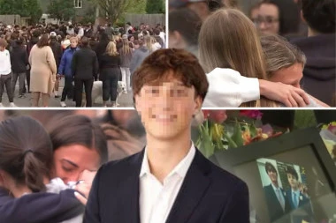 SRPSKA ZAJEDNICA U ČIKAGU U ŠOKU NAKON SMRTI TINEJDŽERA (17): Okupili se na mestu gde je Marko Niketić nastradao da mu odaju počast!