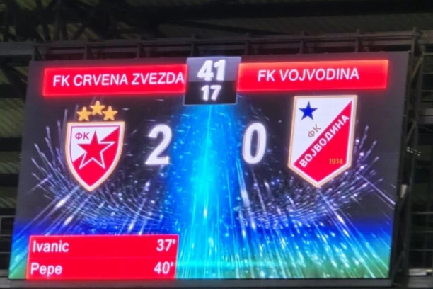 DELIJE U ČUDU: PEPE dao gol za Crvenu ZVEZDU!