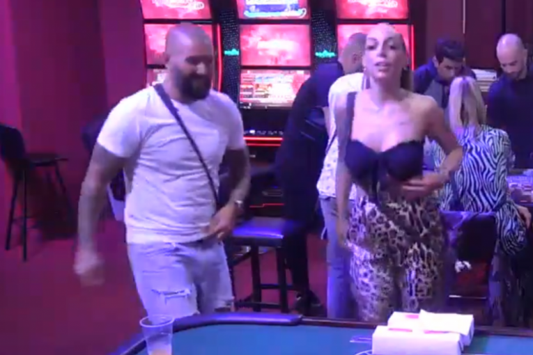 Nikola Lakić i Lejdi Di na žurci Elita Zadruga 7