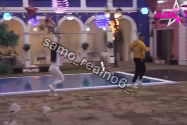 Miljana i Zola polivanje svađa Elita 7 Zadruga