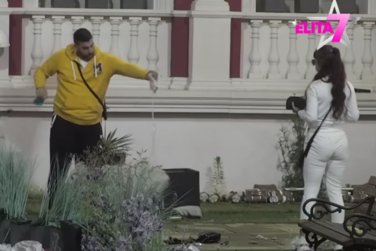 Zola razbija Miljanine lične stvari Elita 7 Zadruga