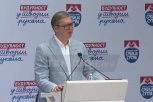 NAROD SRBIJE VERUJE U SEBE, VI STE TA MAŠINA KOJA POBEĐUJE! Vučić: Moramo da se borimo još više! (FOTO/VIDEO)