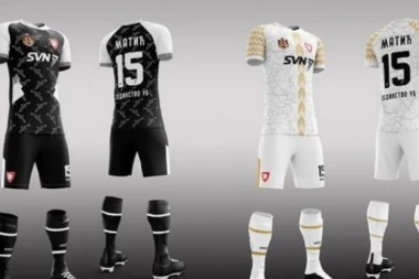 CRVENO-BELI PREDSTAVILI NOVU SPORTSKU OPREMU: Navijači u čudu - jedna garnitura dresova je u šokantnim bojama! (FOTO GALERIJA)