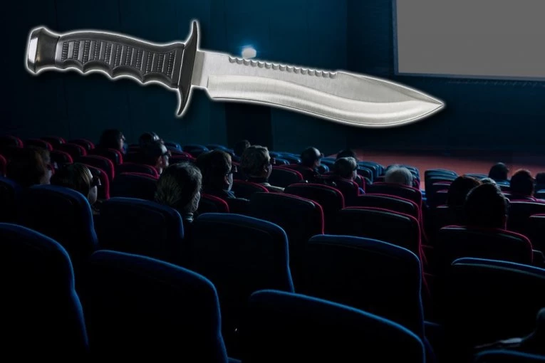 STRAVA I UŽAS, A NIJE FILM! Devojčica (9) i tri tinejdžerke IZBODENE NOŽEM U BIOSKOPSKOJ SALI! Napadač izleteo napolje i NASTAVIO SA KRVAVIM PIROM!