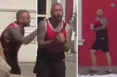 ŠA PODIVLJAO KAO ZVER: Doživeo ozbiljno POMRAČENJE UMA, kamera usnimila njegovo URLIKANJE! Haos u Eliti (FOTO)