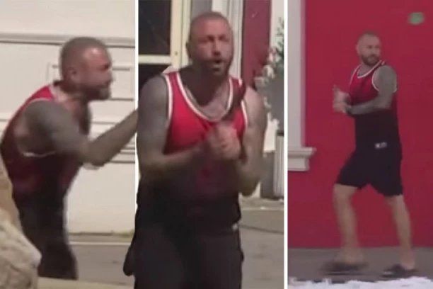ŠA PODIVLJAO KAO ZVER: Doživeo ozbiljno POMRAČENJE UMA, kamera usnimila njegovo URLIKANJE! Haos u Eliti (FOTO)