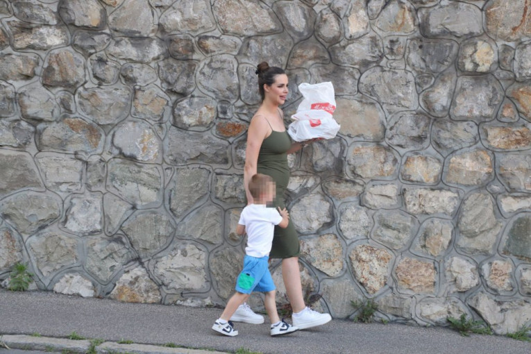 Bogdana Ražnatović sa sinom Željkom