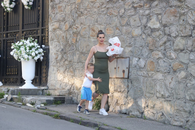 Bogdana Ražnatović sa sinom Željkom