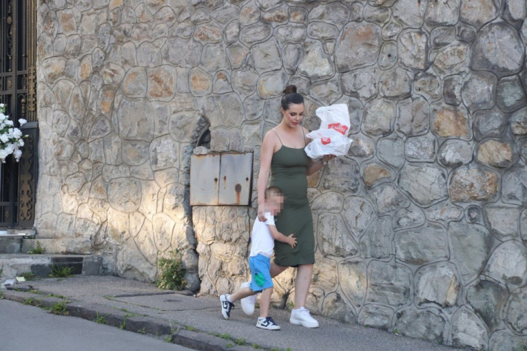 Bogdana Ražnatović sa sinom Željkom