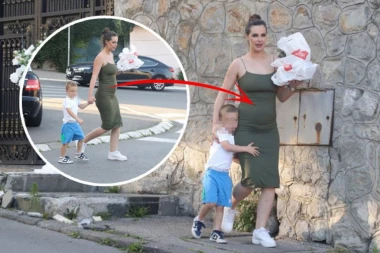 BOGDANA RAŽNATOVIĆ IZLETELA IZ CECINE VILE: Evo šta se dešava na VENČANJU Anastasije i Gudelja, prvo pojavljivanje nakon POROĐAJA (FOTO)