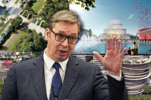 NEKA SE VIDI KAKO NAŠA ZEMLJA NAPREDUJE! Vučić o gradnji za EXPO 2027: Hvala radnicima što rade po ovoj vrućini i ne prekidaju radove"