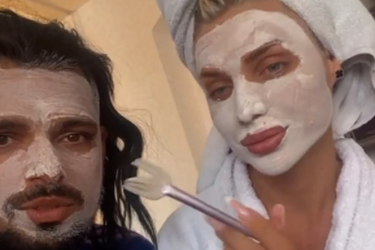 Milica Kemez i Bora Santana instagram