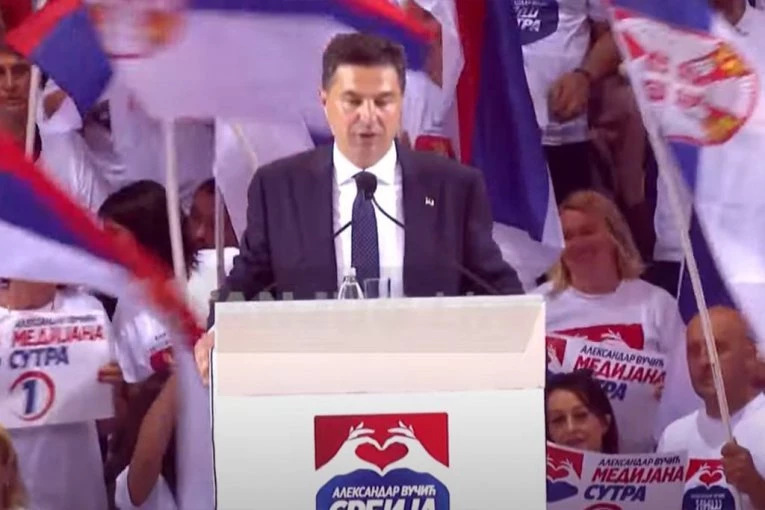 ČAIR U DELIRIJUMU, STIGAO VUČIĆ! Pavlović na završnom mitingu "Aleksandar Vučić-Niš sutra: "Hvala ti predsedniče, vratili ste dostojanstvu narodu sa juga"!