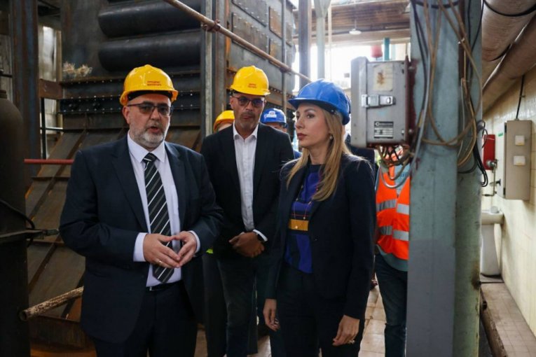 Dubravka Đedović Handanović posetila toplanu u Nišu