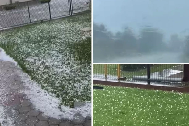 HAOS U HRVATSKOJ: Grad veličine lešnika zahvatio Županje! (FOTO, VIDEO)