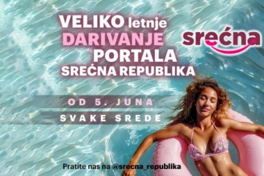 VELIKO LETNJE DARIVANJE PORTALA SREĆNA REPUBLIKA: Očekujte neočekivano!