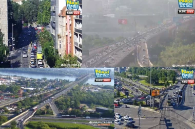 U BEOGRADU AKTUELAN "JUTARNJI ŠPIC": Birajte aternativne saobraćajnice! (FOTO)