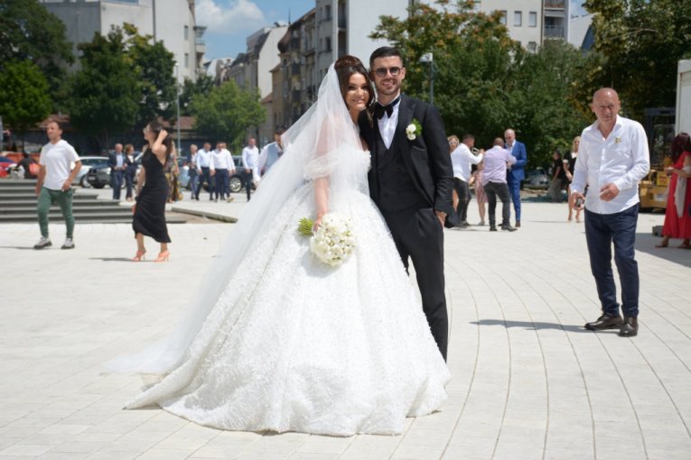 Tamara Milutinović i Darko Jevtić venčanje
