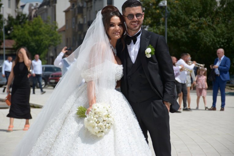 Tamara Milutinović i Darko Jevtić venčanje