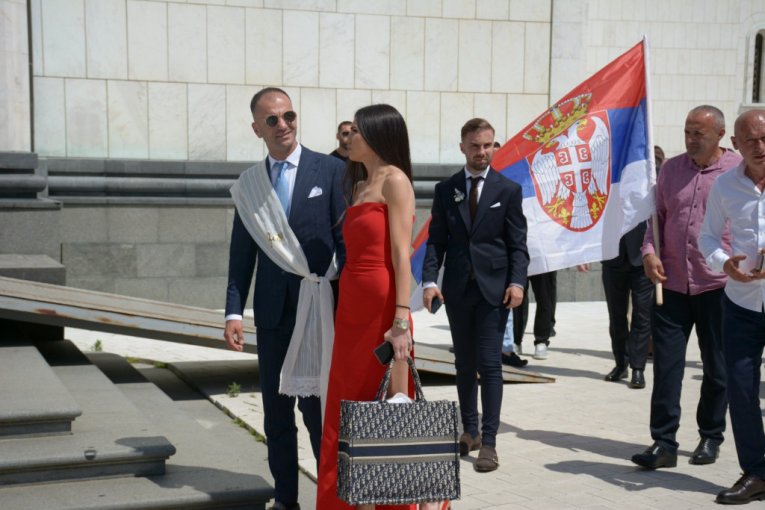 Tamara Milutinović i Darko Jevtić venčanje