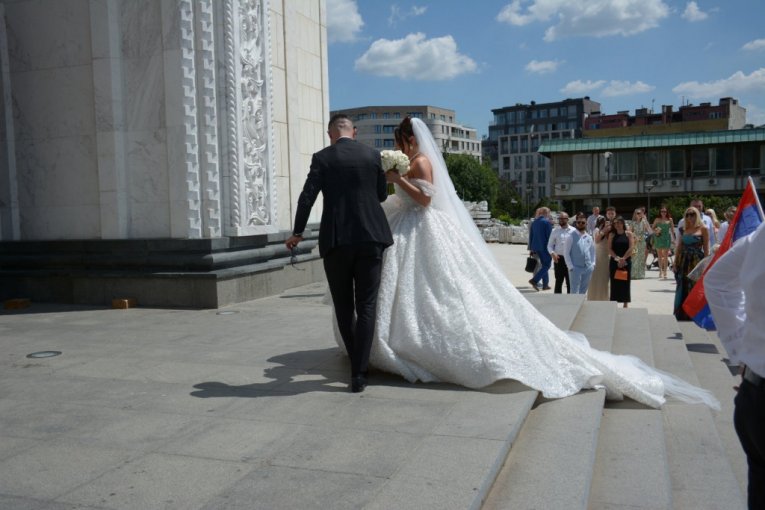 Tamara Milutinović i Darko Jevtić venčanje