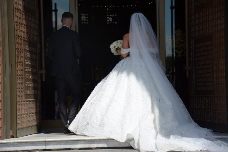 Tamara Milutinović i Darko Jevtić venčanje