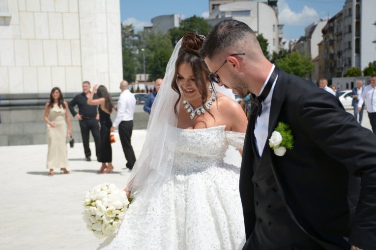 Tamara Milutinović i Darko Jevtić venčanje