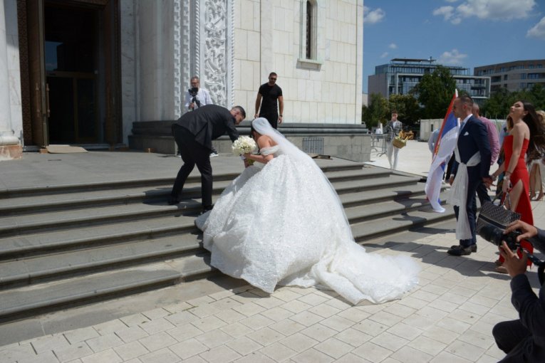 Tamara Milutinović i Darko Jevtić venčanje
