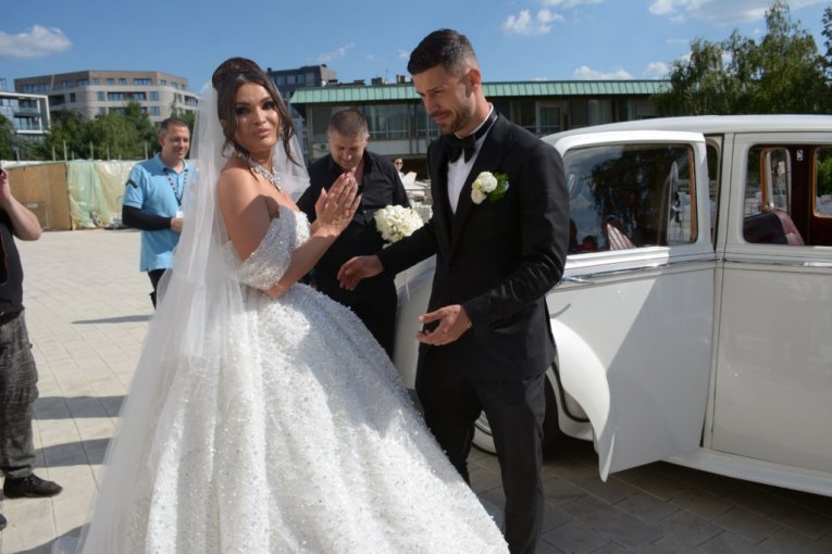 Tamara Milutinović i Darko Jevtić venčanje