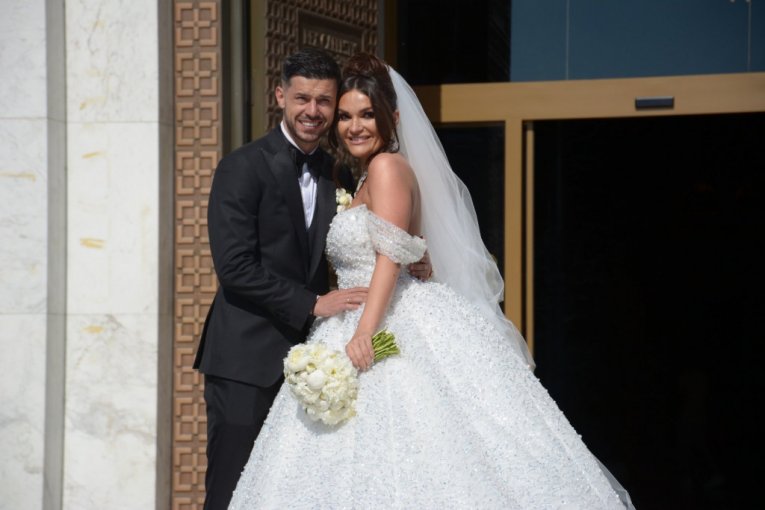Tamara Milutinović i Darko Jevtić venčanje