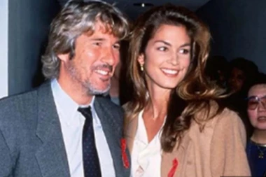 ON JE BIO ZGODAN I SLAVAN, ONA NAJPOŽELJNIJA MANEKENKA: Ričard Gir i Sindi Kraford su par iz 90-ih kojeg se svi sećaju