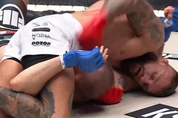 NIJE ZNAO ŠTA GA JE SNAŠLO: Nokaut u prvoj rundi - srpski MMA borac doživeo brutalan poraz! (VIDEO)