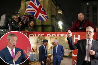 VELIKA BRITANIJA NA KORAK DA 4. JULA PREKINE 14 GODINA DUGU VLADAVINU TORIJEVACA! NAJDŽEL BARAŽ NAPRAVIO BREGZIT, SAD RUŠI SUNAKA!