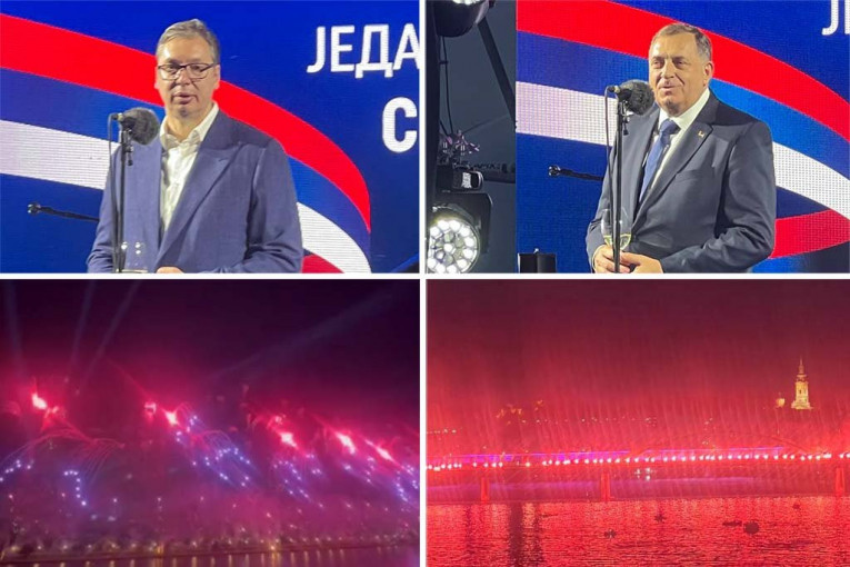 ZAVRŠEN PRVI SVESRPSKI SABOR U BEOGRADU! Vučić i Dodik poslali snažne poruke ujedinjenja, BAKLJADA i VATROMET kao NAJAVA SVETLE BUDUĆNOSTI (FOTO/VIDEO)