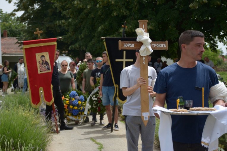 Zoki Šumadinac, sahrana