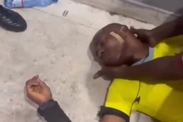 JEZIVO: Fudbalski sudija životno ugrožen nakon napada huligana - potresni snimci! (VIDEO)