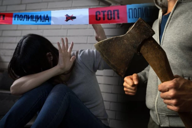 JEZIVO! MLADIĆ (26) SEKIROM UBIO DEVOJKU (22), NJEGA LIKVIDIRALA POLICIJA: Užasna scena u Beču!