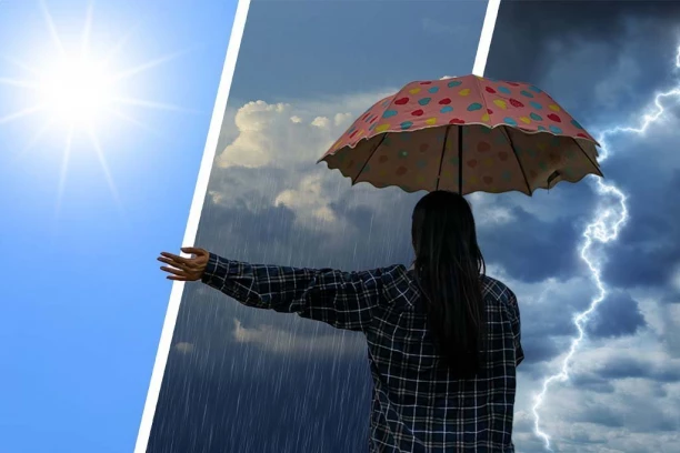 VISINSKI ANTICIKLON SE PREMEŠTA PREKO SRBIJE I DONOSI PLJUSKOVE! Pogledajte kako će se oblaci kretati kroz našu zemlju - OVI DELOVI PRVI NA UDARU! (FOTO)